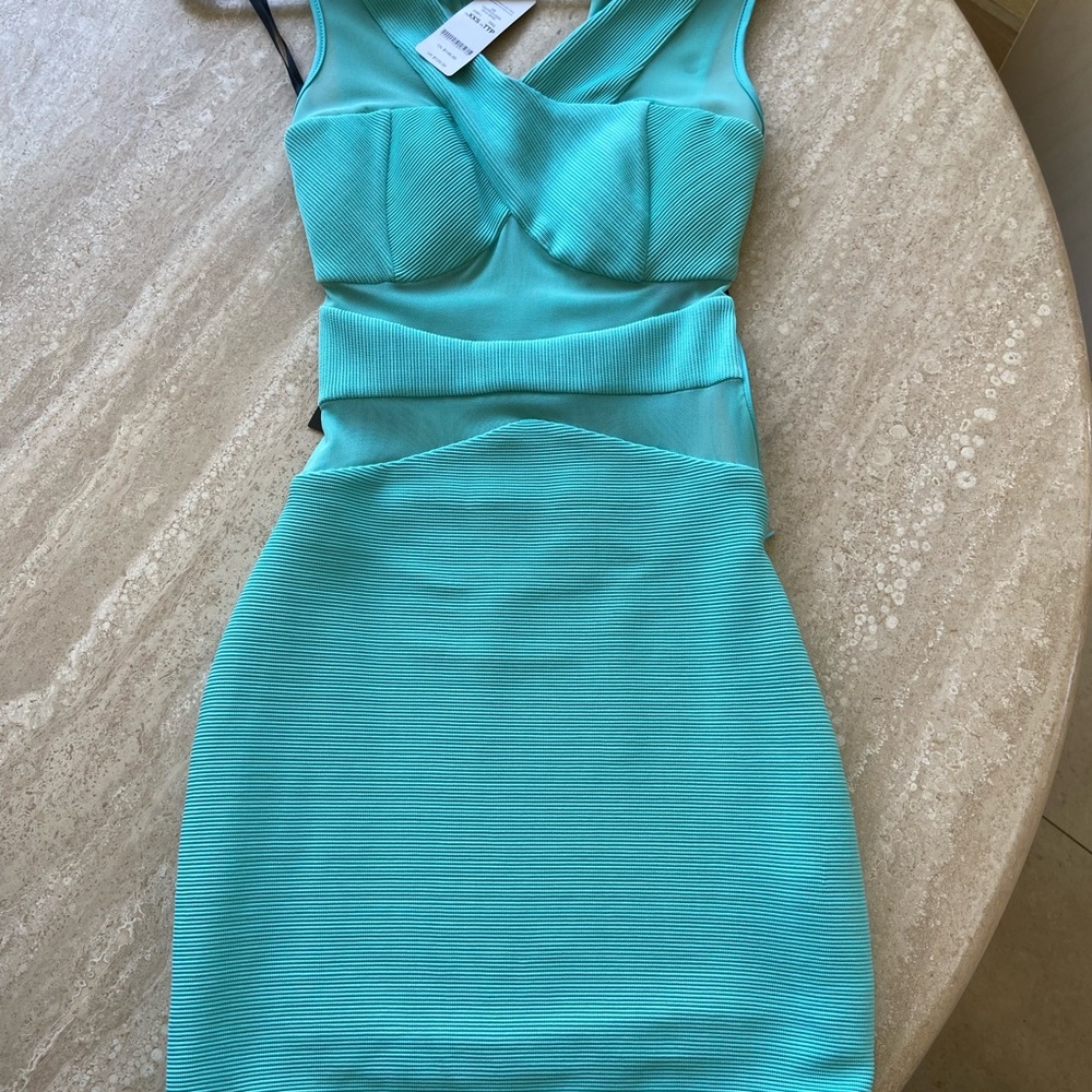 Bebe Mesh Dress - Picture 3 of 5